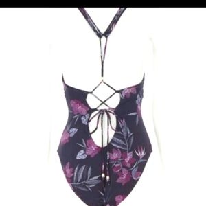 Tinibikini floral swimsuit